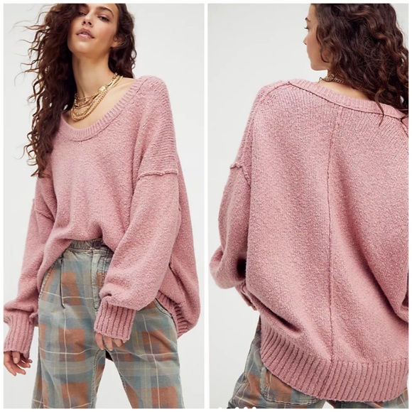 Free People Sweaters - Free People Brookside Slouchy Tunic Sweater